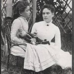 Helen Keller and Anny Sullivan Photograph