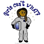 Astronaut Girl Dark