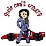 Race Car Driver Girl