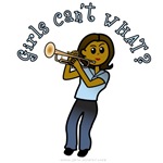 Girl Playing Trumpet
