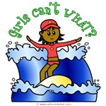 Girl Surfing