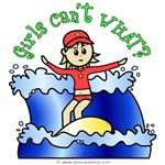 Girl Surfing