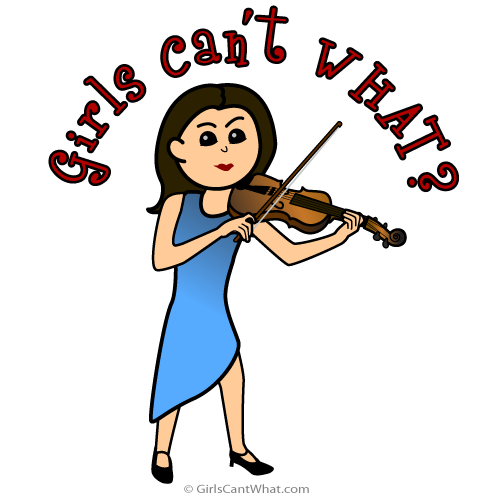 girls with violin