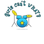 Blue Drum Set