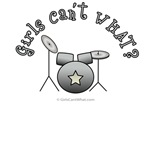 Silver Drum Set