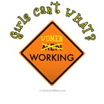 Women Working Sign
