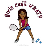 Racquetball Girl (Dark)