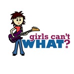Girl Bass Guitar Player