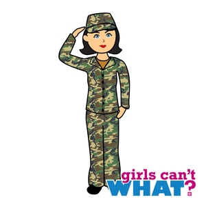 Woodland Camo Army Girl Preview