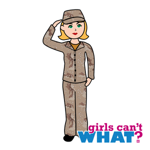Desert Camo Army Girl Preview