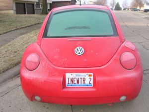 Veterinarian's License Plate