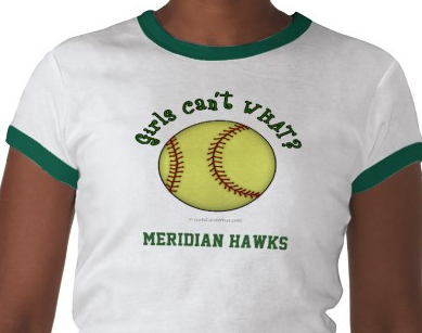 Girls Can't WHAT? Personalized Softball Gifts for Girls