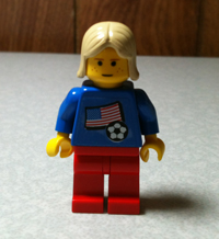 Lego Soccer Girl