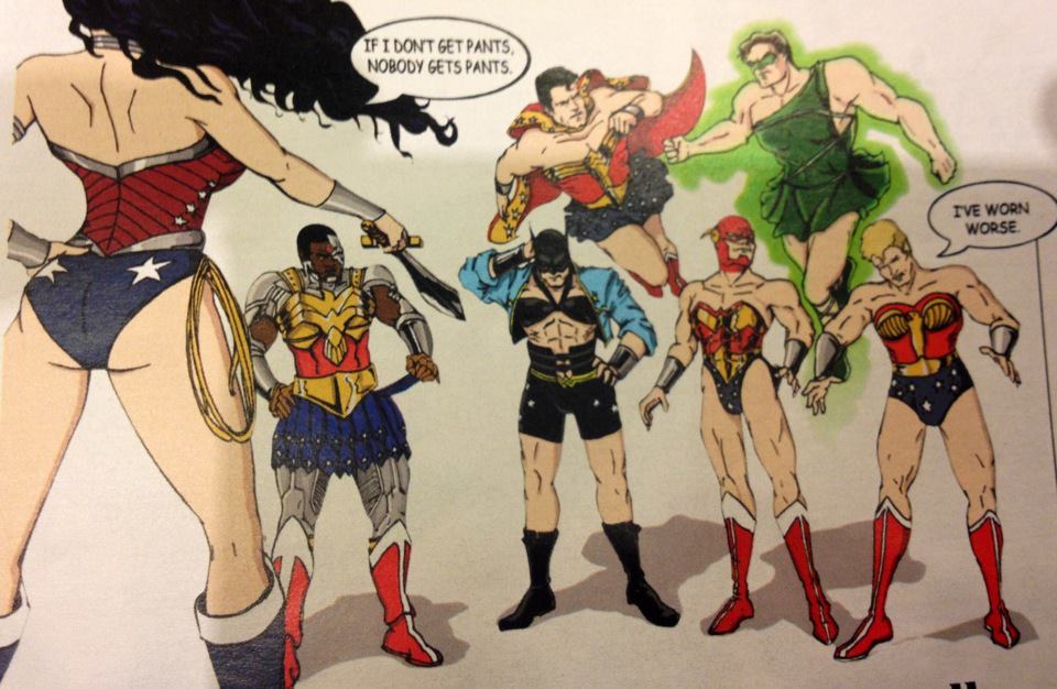 Friday Funny: Wonder Woman Stands Her Ground