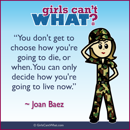 Joan Baez Live Now Quote