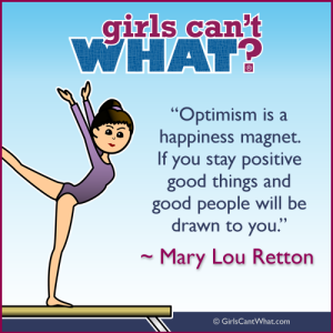 Mary Lou Retton Optimism Quote