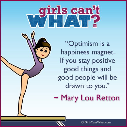 Mary Lou Retton Optimism Quote