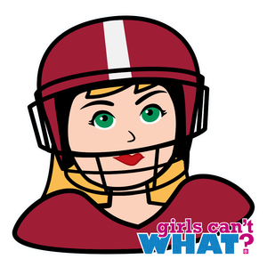 Girls Football Helmet