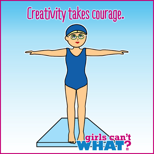 creativity takes courage