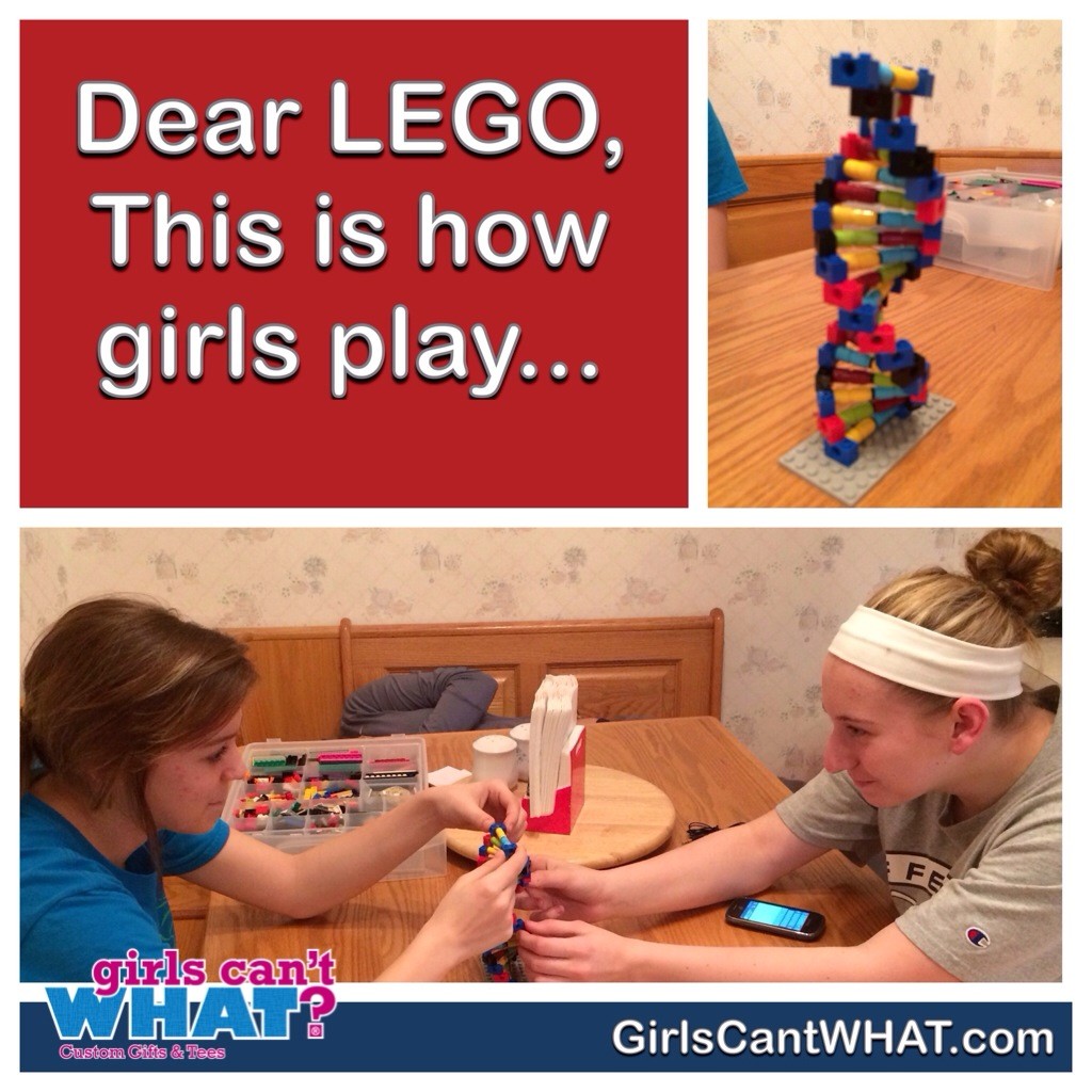 Dear LEGO, this is how girls play