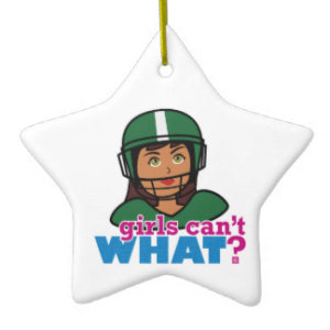 football christmas ornaments