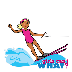 water skier girl