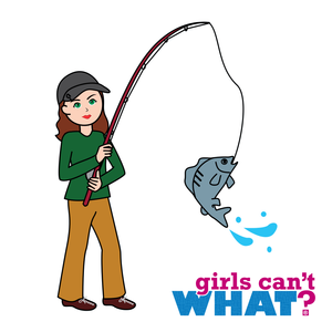 fishing girl