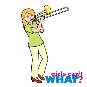 girl trombone player